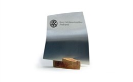 Die Förderpreis-Trophäe